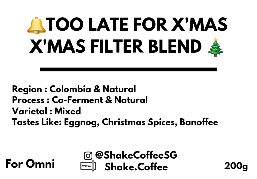 Too Late for X'mas X'mas Blend