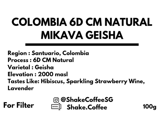 Colombia Mikava CM Natural Geisha