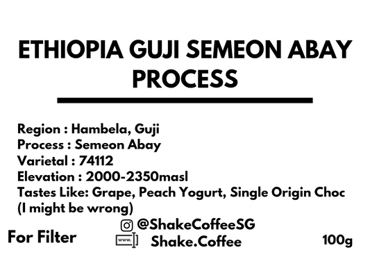 Ethiopia Guji Semeon Abay Process