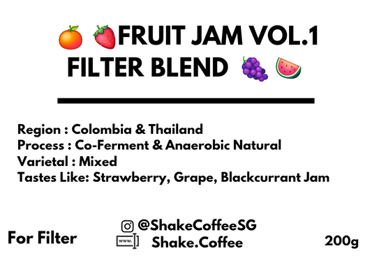 Shake Fruit Jam Filter Blend