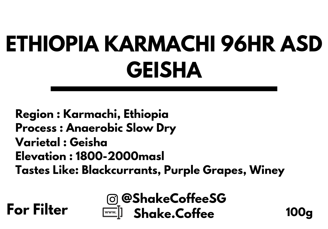 Ethiopia Karmachi 96hr ASD Geisha