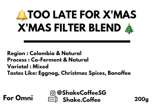 Too Late for X'mas X'mas Blend