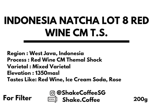 Indonesia Lot 8 Natcha Red wine CM Thermal Shock