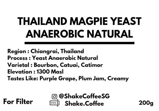 Thailand Magpie Yeast Anaerobic Natural