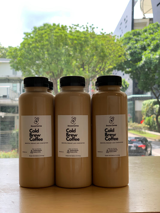 6-Pack Cold Brew Coffees (White) - Shake Coffee SG